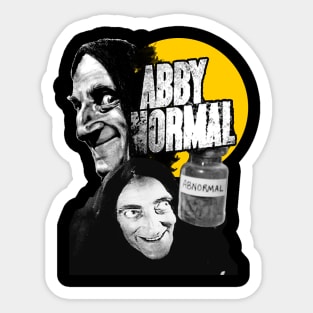 Eyegor // Abby Normal Sticker